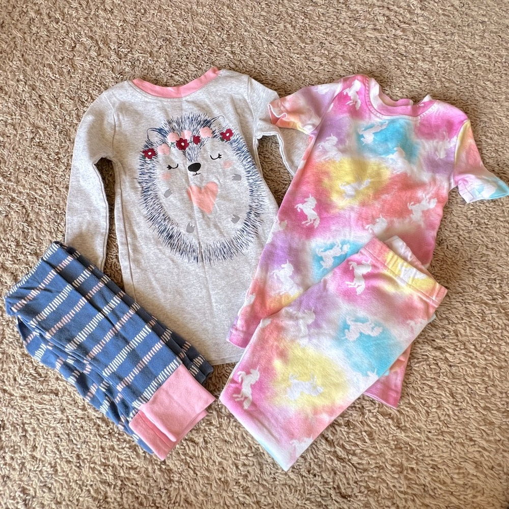 Toddler girl pajamas set of 2